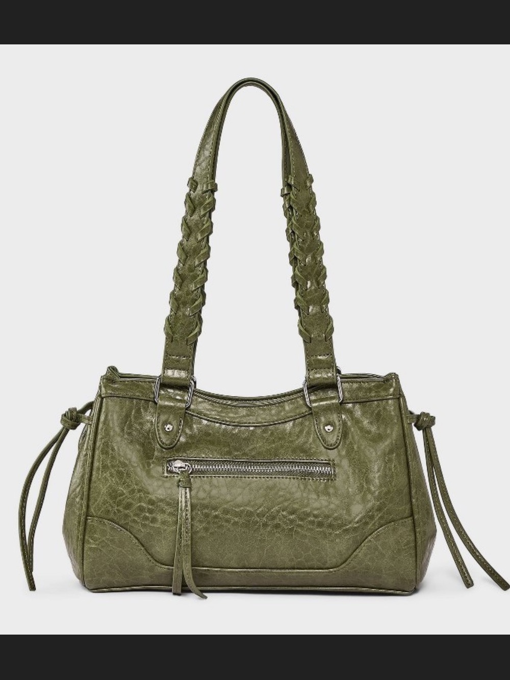 Wild Fable Whipstitch Handle Satchel Bag